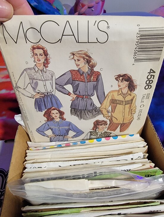 McCall's Tops - Vintage Sewing Patterns (49) Shirts and Blouses w/ Box  McCall's / Butterick